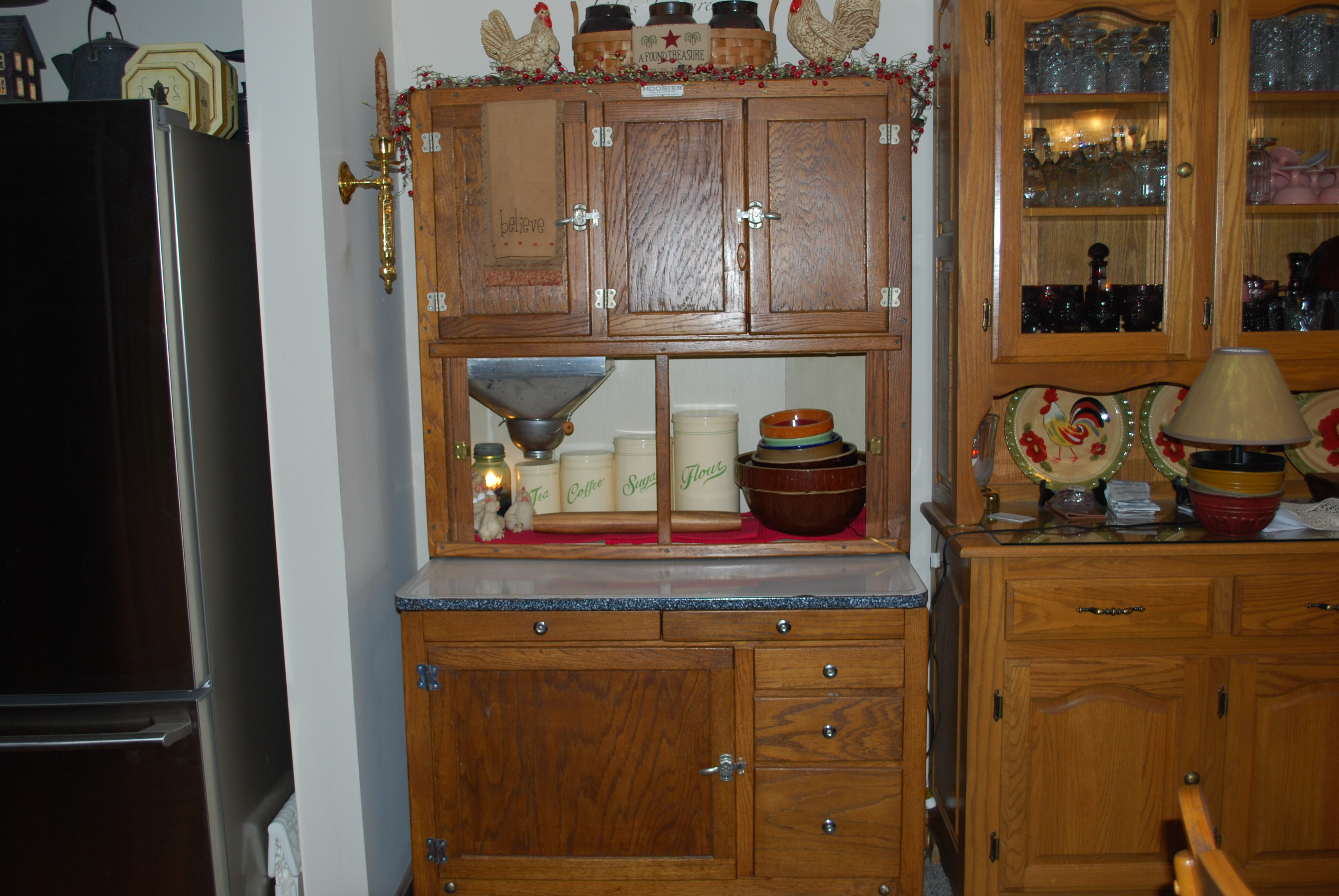 antique hoosier cupboards